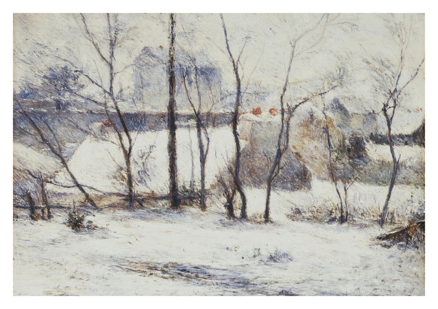 Garden Under Snow - Print only