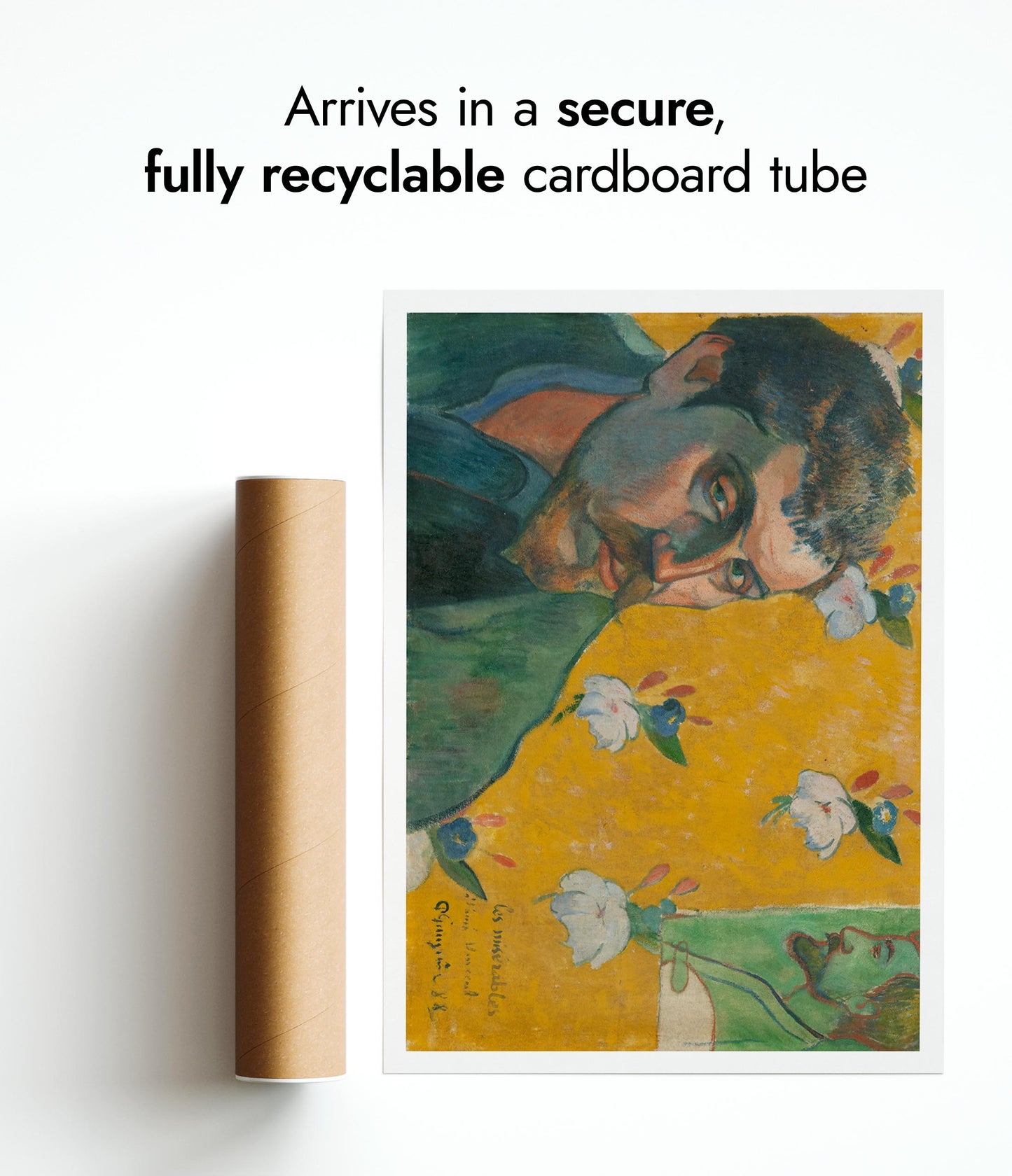 Self-Portrait with Portrait of Bernard Les Misérables