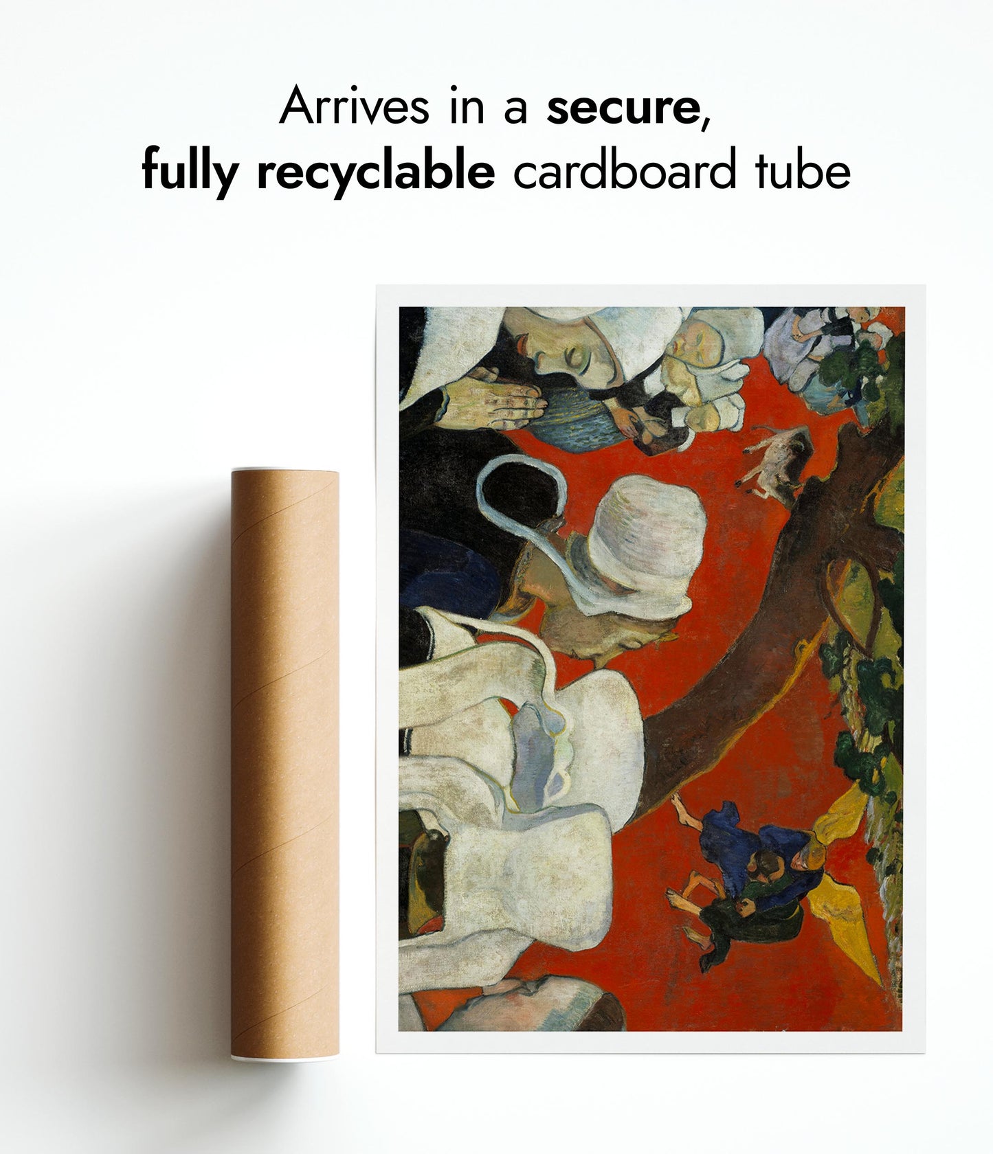 Text: Visionen av predikan (Jakob brottas med en ängel)