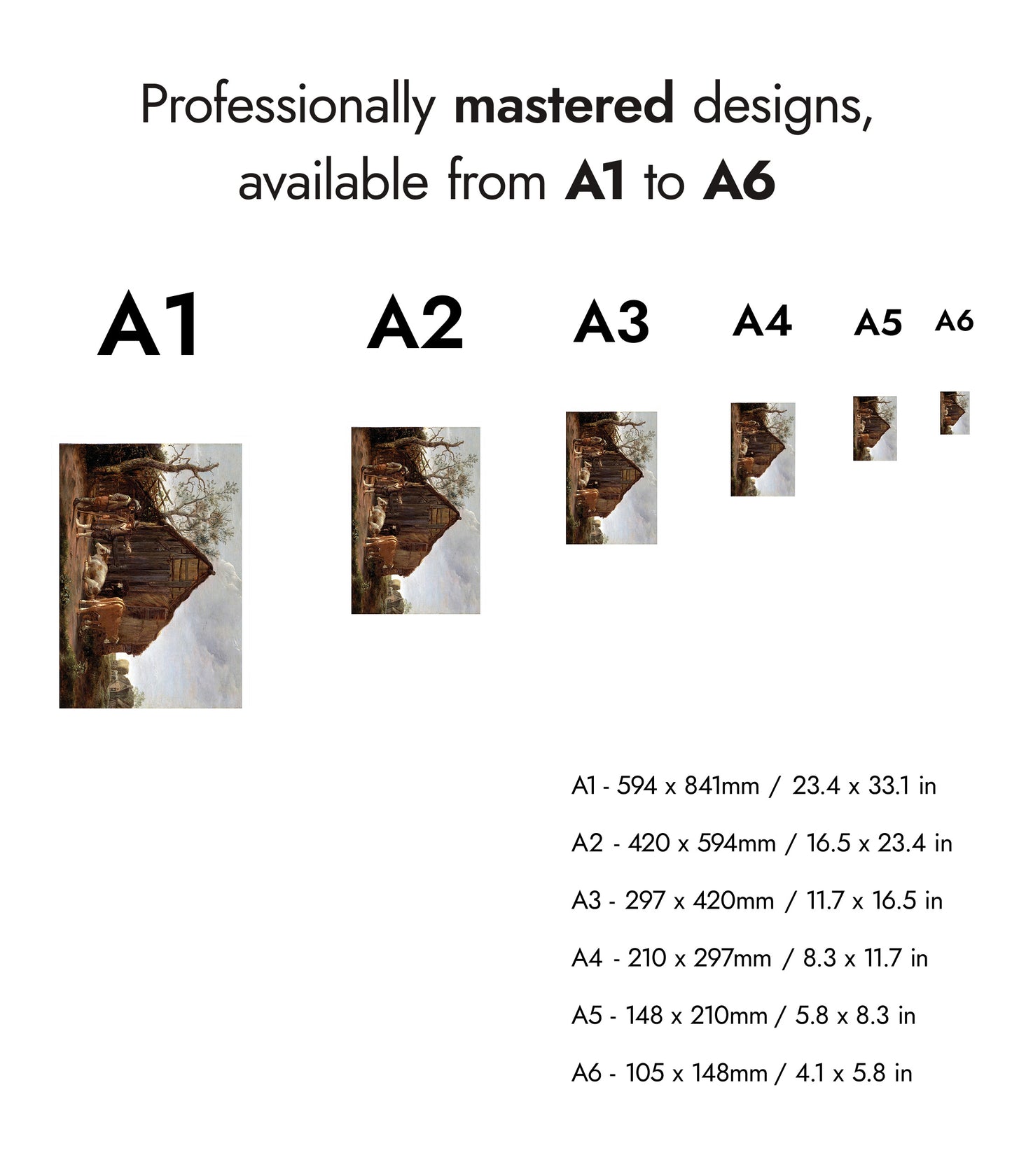 Two Peasants with Cows