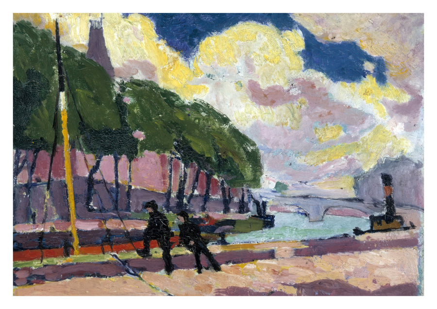On the Banks of the Seine - Print only