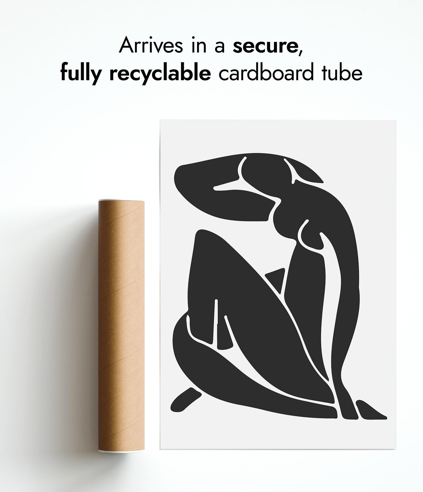 Femme Noir, Papier Découpés