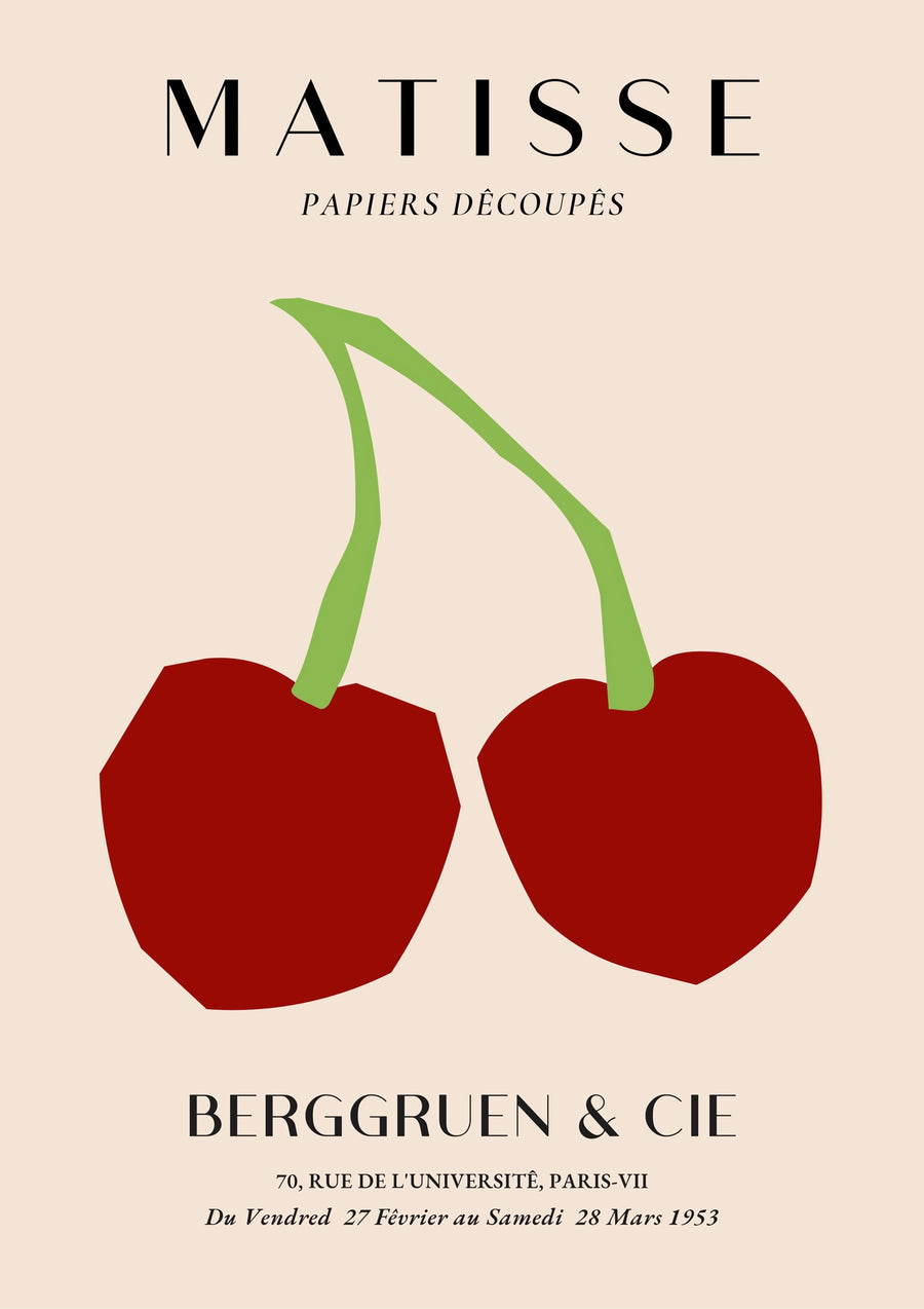 Kirsche, Papierschnitte - Print only