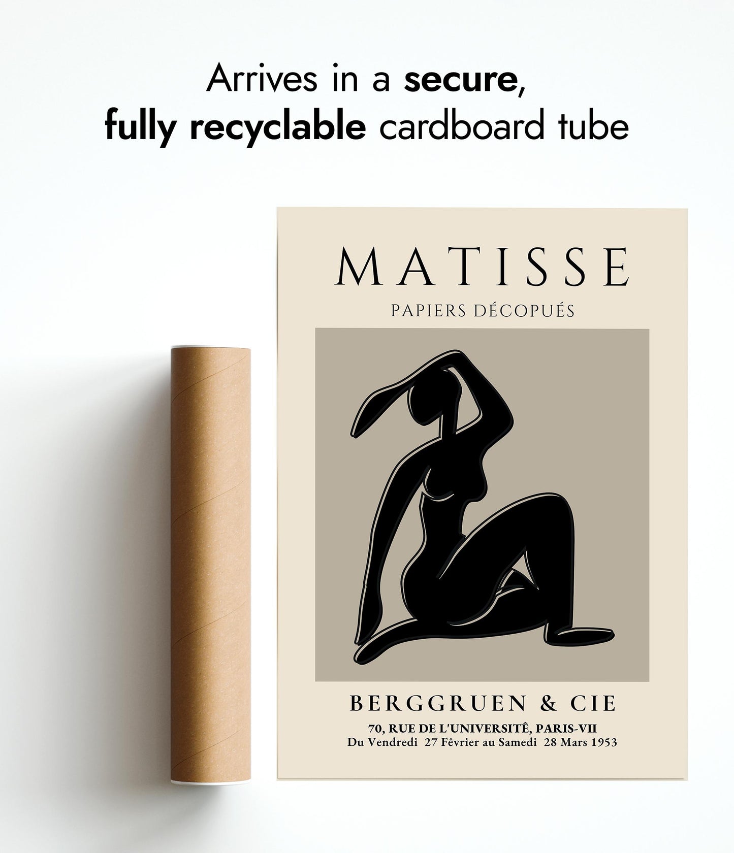 Abstract Woman II, Papier Découpés