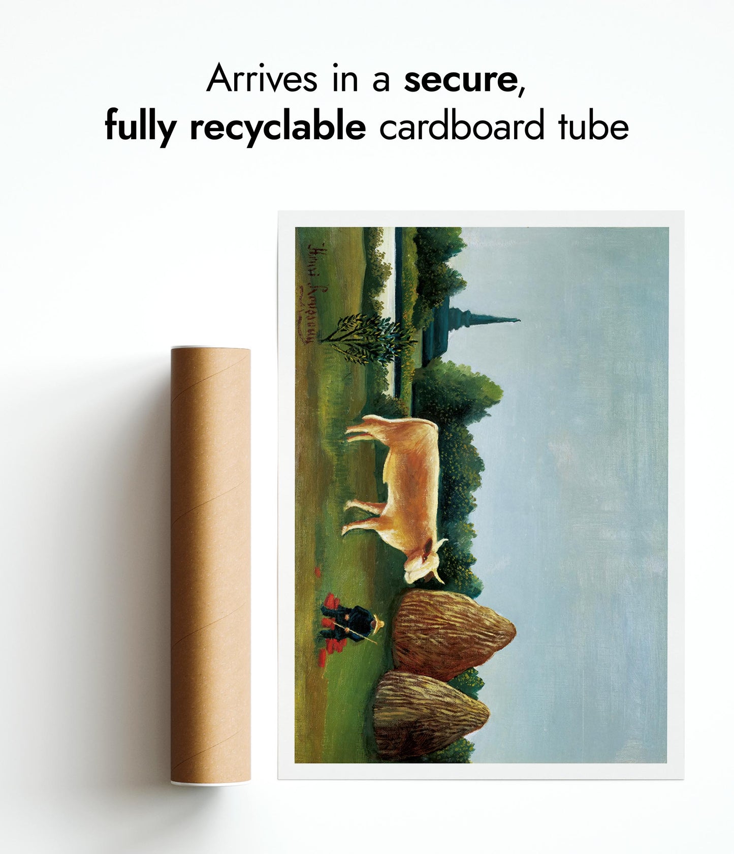 Scen i Bagneux på utkanten av Paris