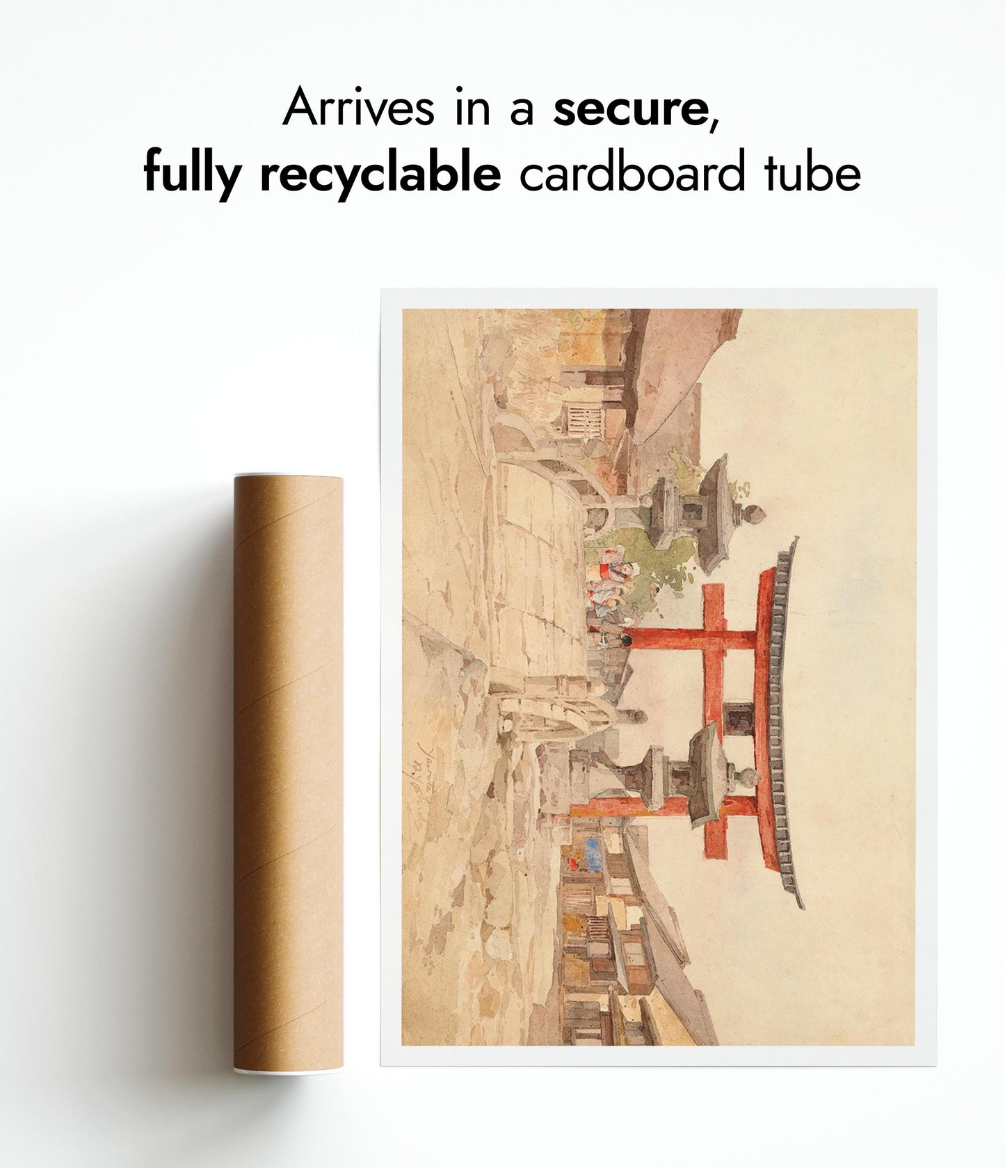 Landscape with Torii