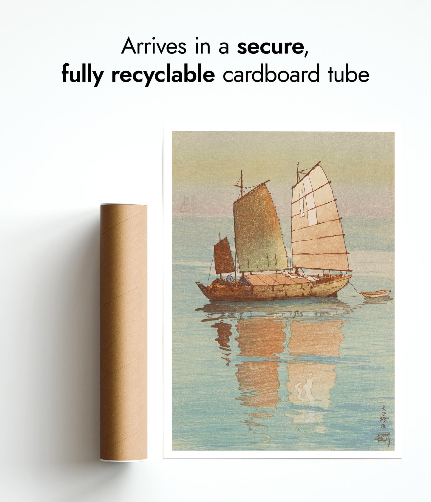 Sailing Boats, Evening Glow