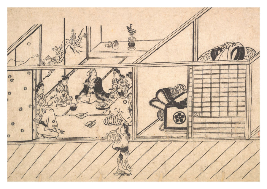 A Banquet in a Joroya - Print only