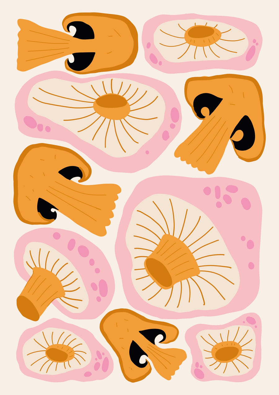 Paddenstoelen - Print only