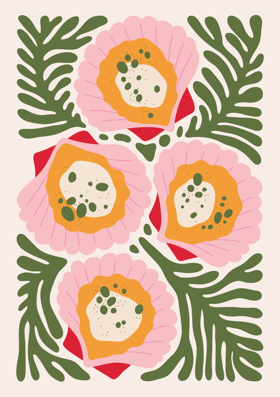 Meeresmuscheln - Print only