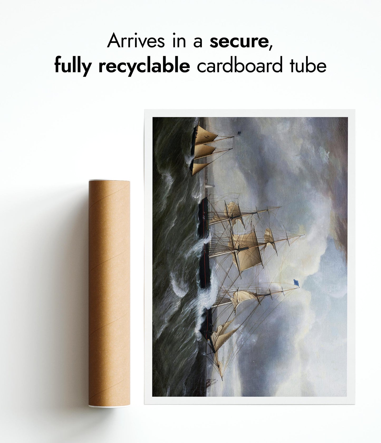 Ship with Pilot Boat Entering New York Harbour