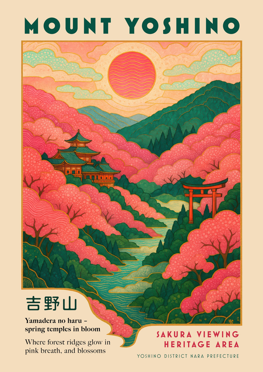 Mount Yoshino - Print only