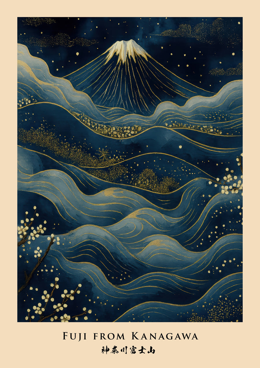 Fuji from Kanagawa - Print only