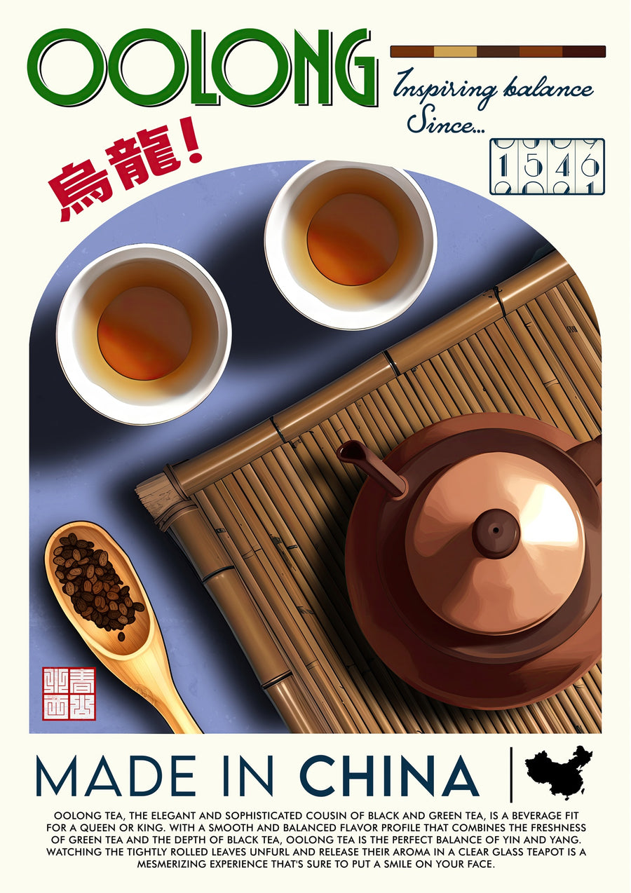 Oolong Tea - Print only