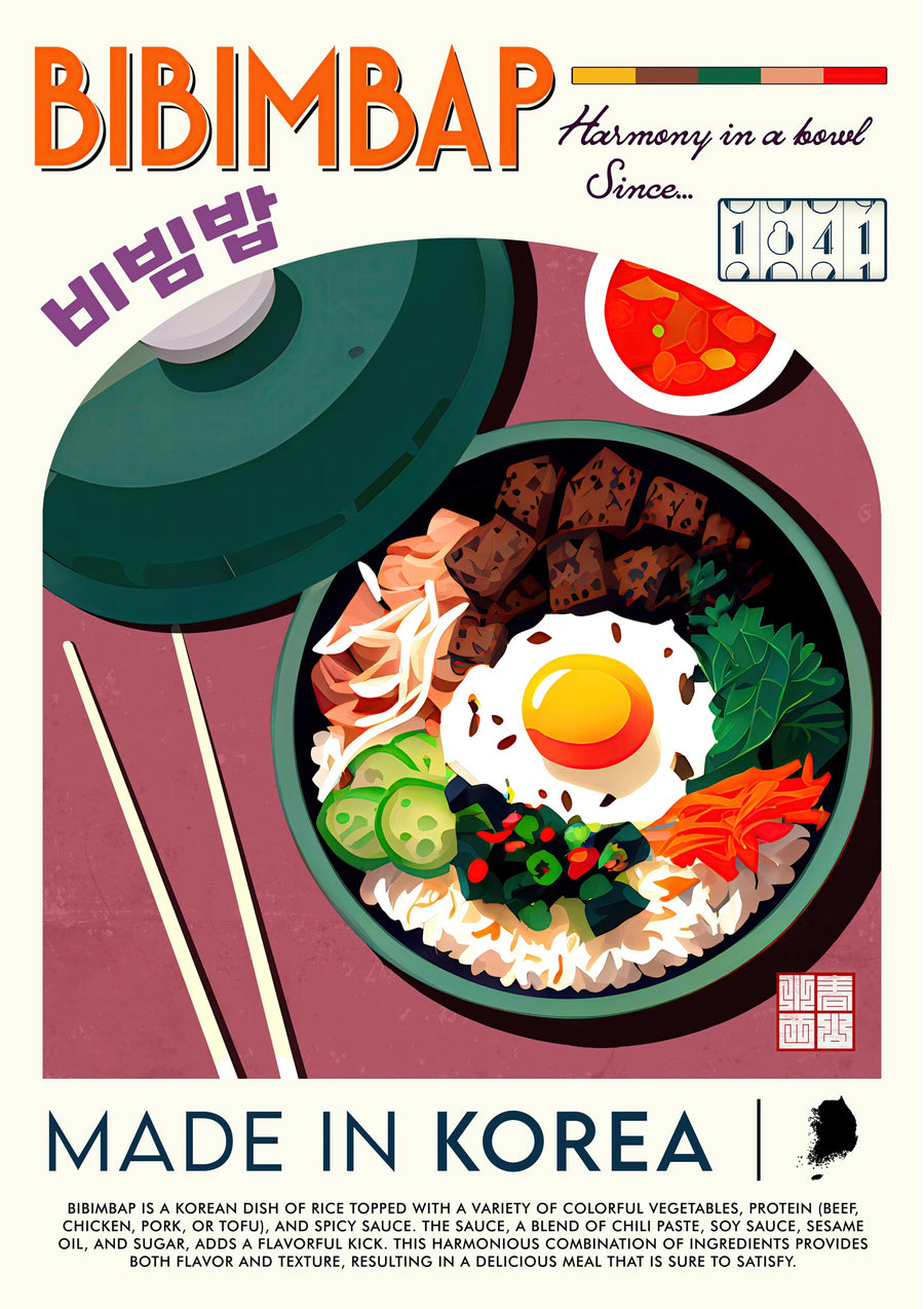 Bibimbap - Print only