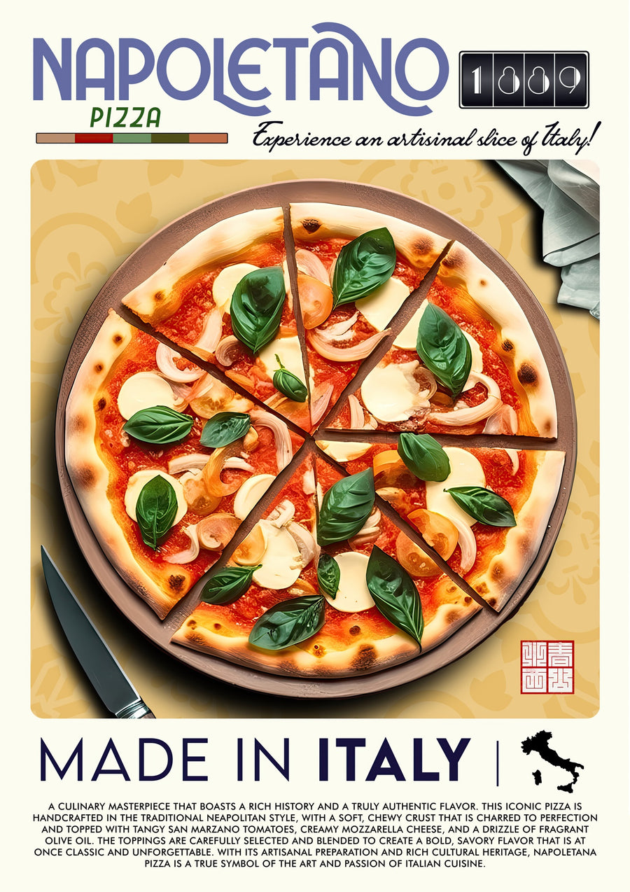 Napoletano Pizza - Print only