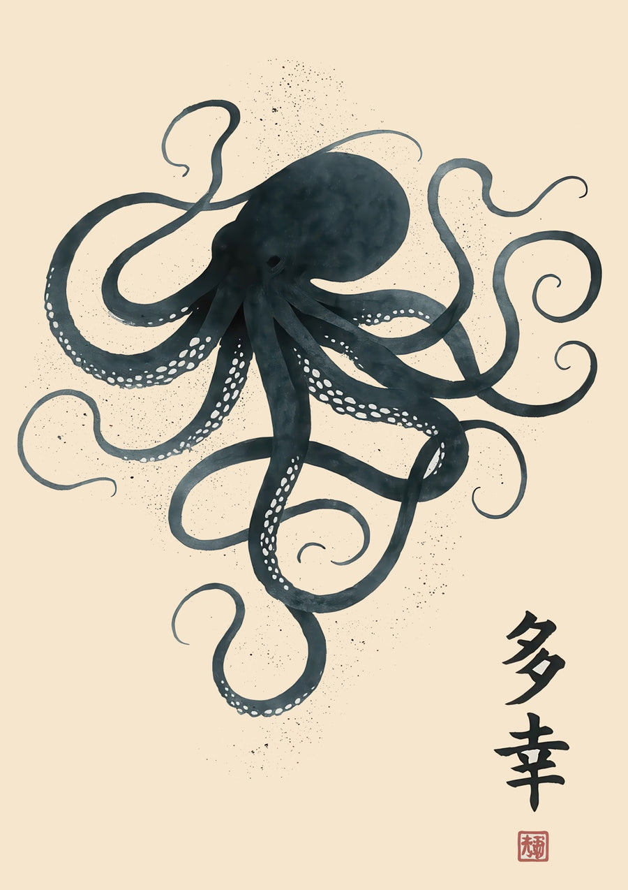 Hoji Octopus - Print only