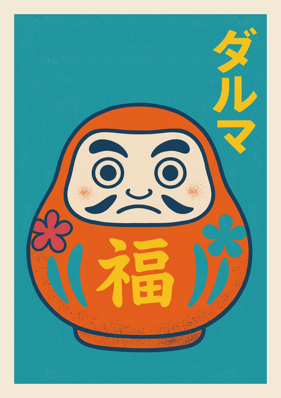 Poupée Daruma - Print only
