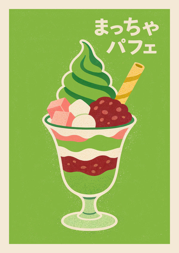 Matcha-Parfait