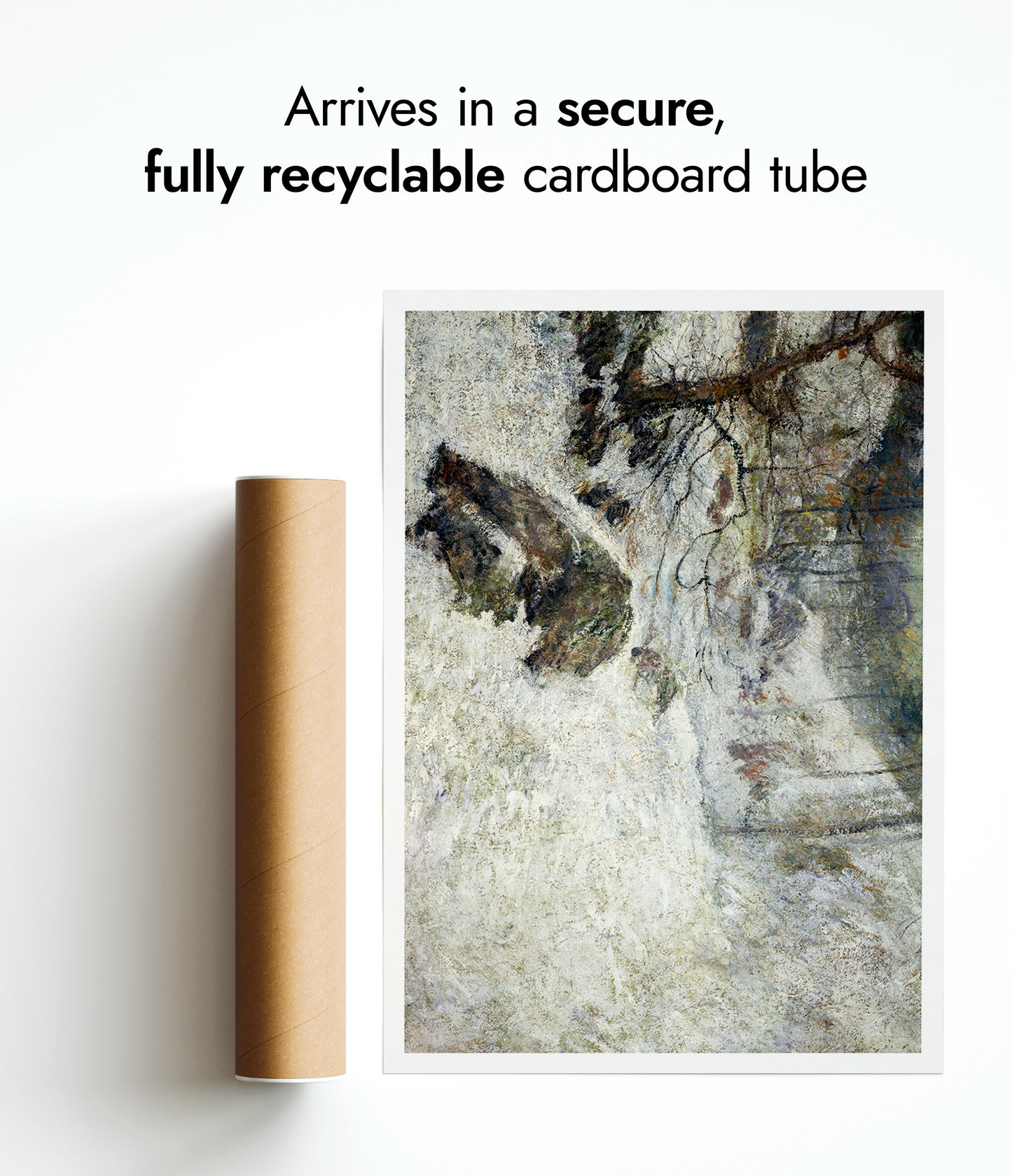 Horseneck Brook in de winter