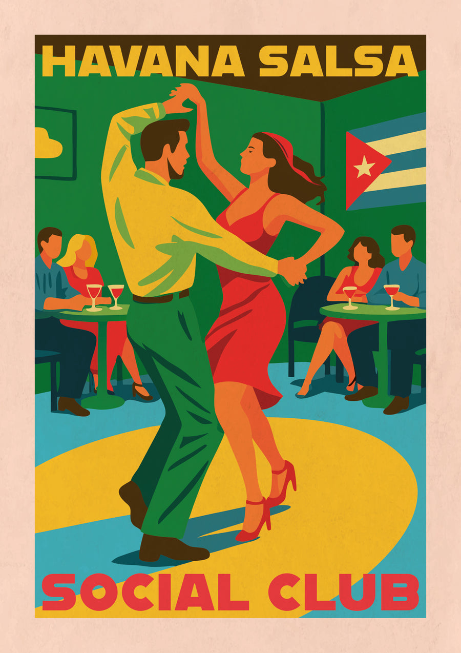 Havana Salsa - Print only