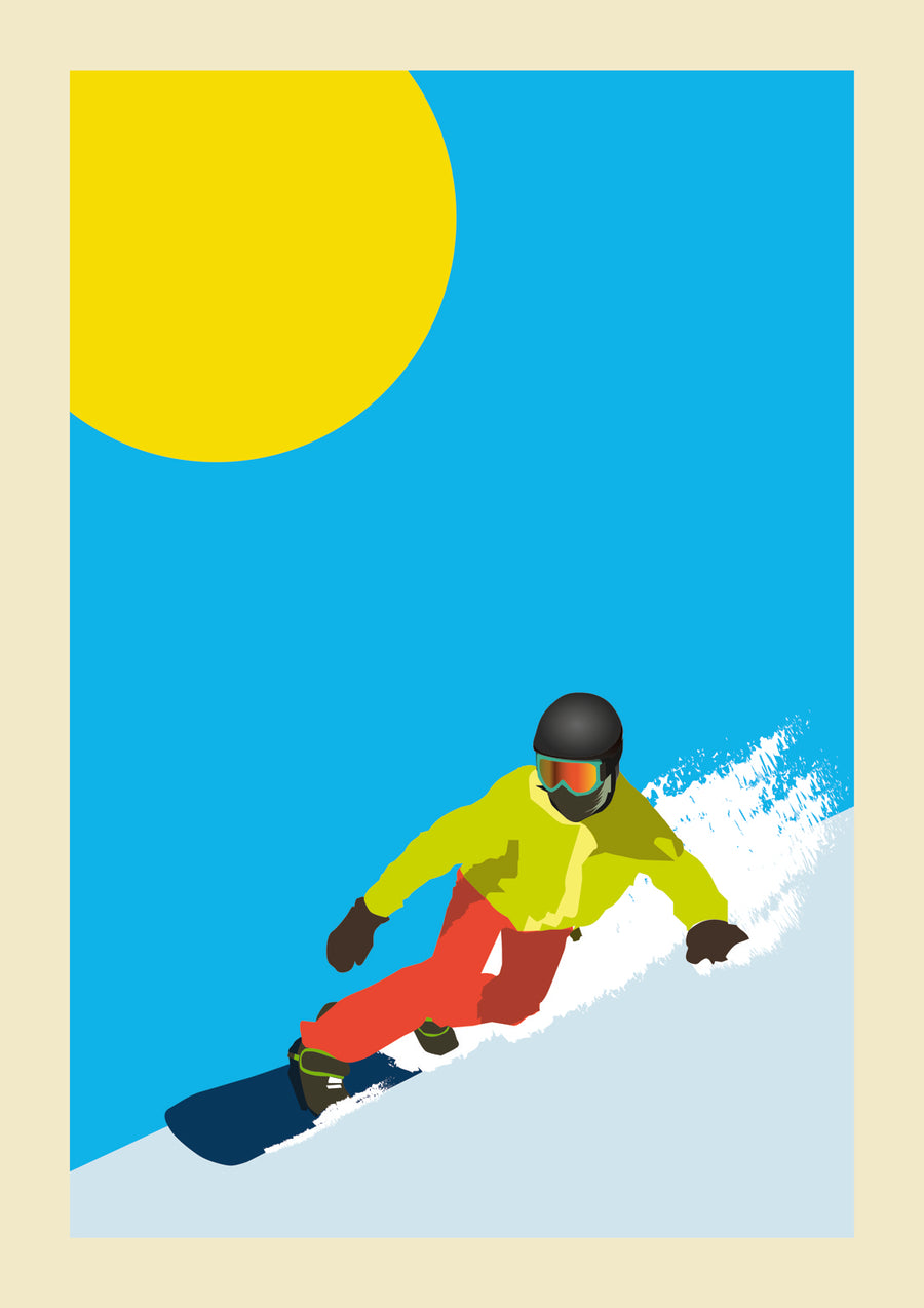 Hitting the Slopes - Print only