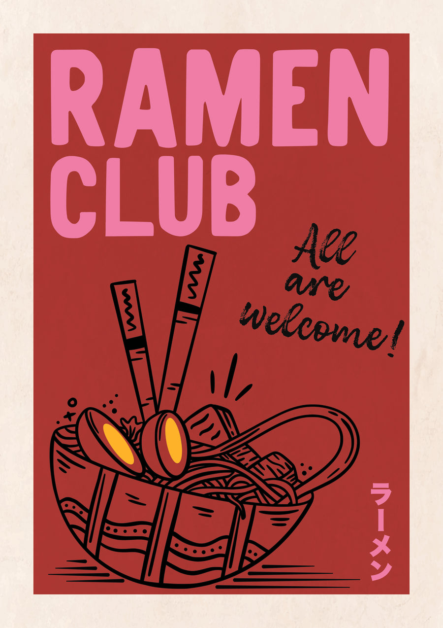 Ramen Club - Print only