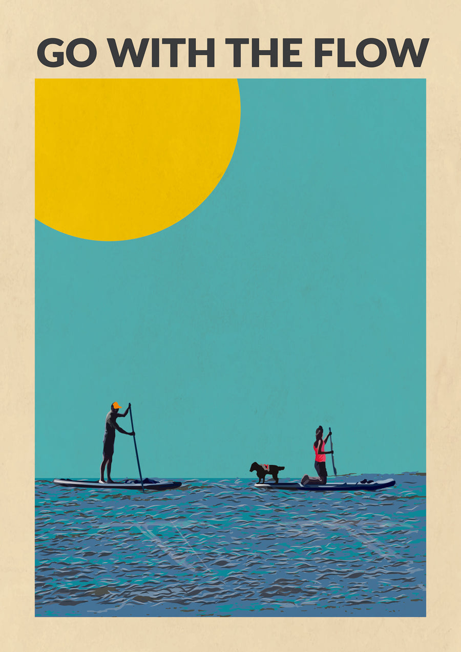 Go with the Flow - Print only
