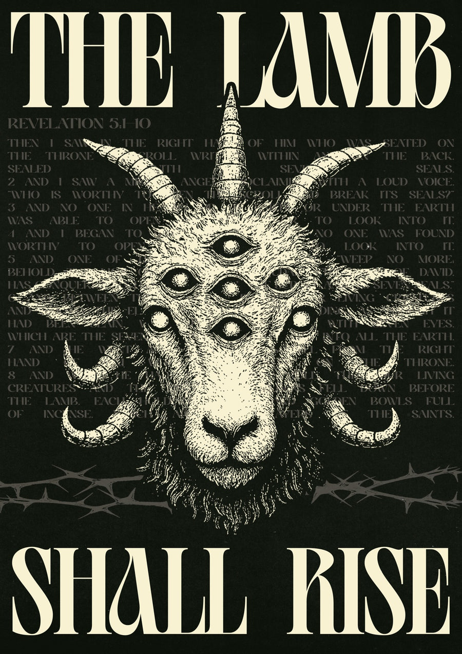 The Lamb Shall Rise - Print only