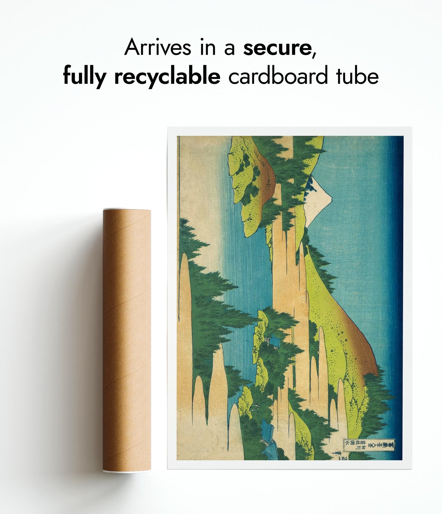 The Lake at Hakone in Sagami Province