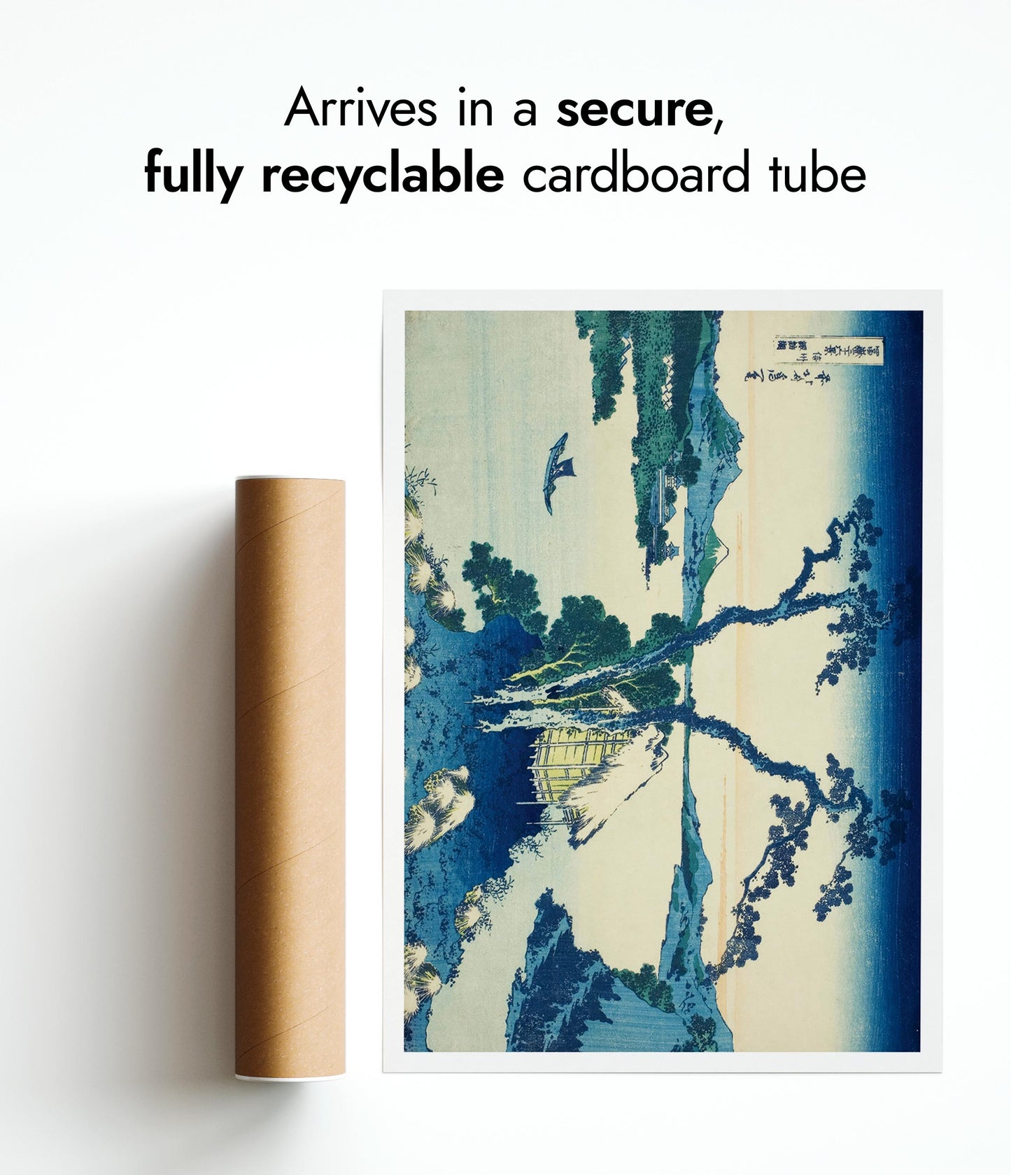 A View of Mount Fuji Across Lake Suwa