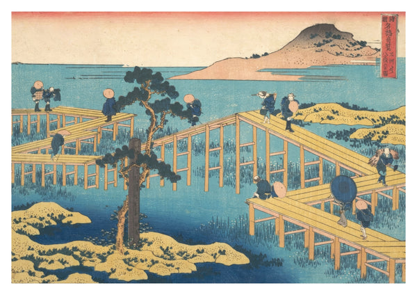 Ancient View of Yatsuhashi in Mikawa Province