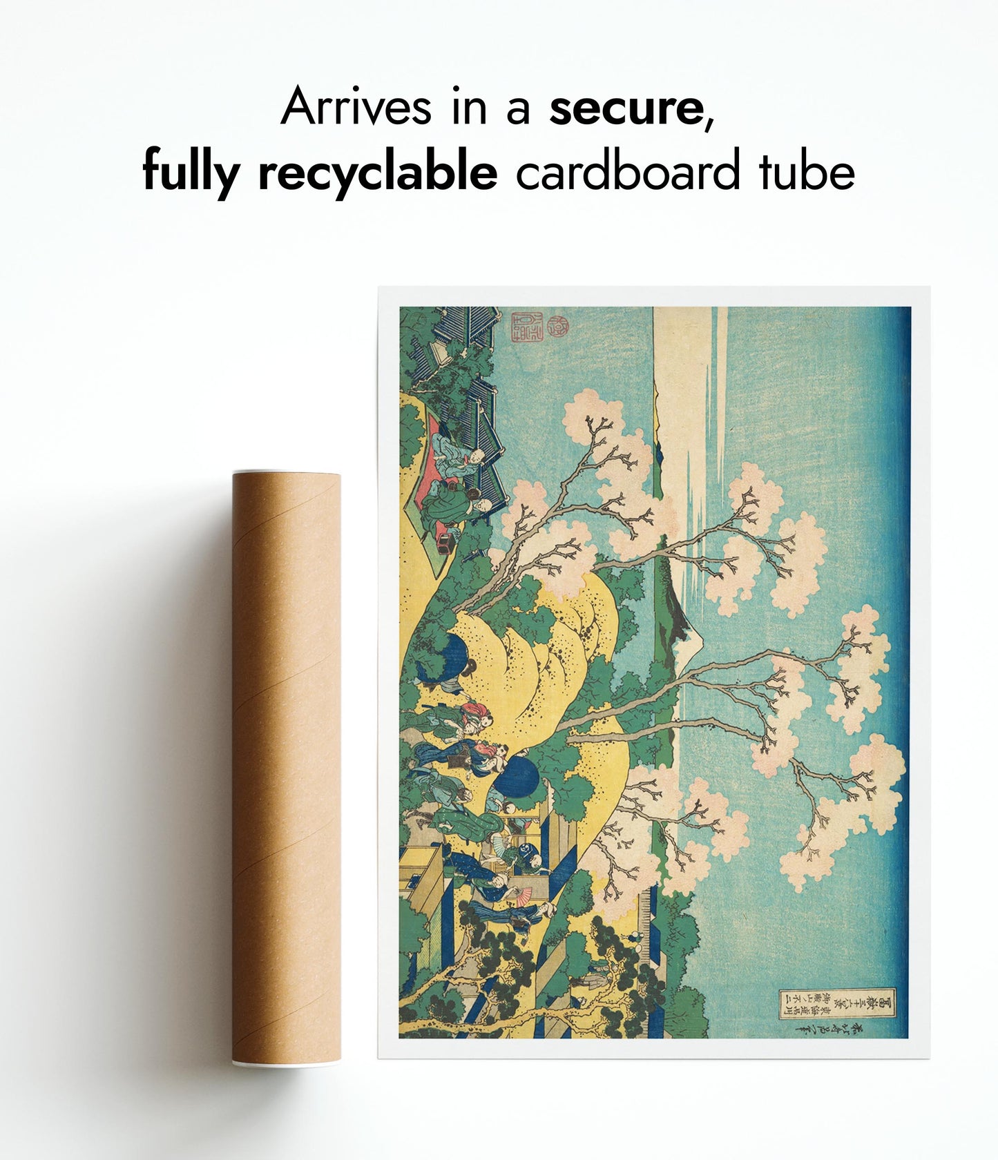 Fuji from Gotenyama at Shinagawa on the Tokaido