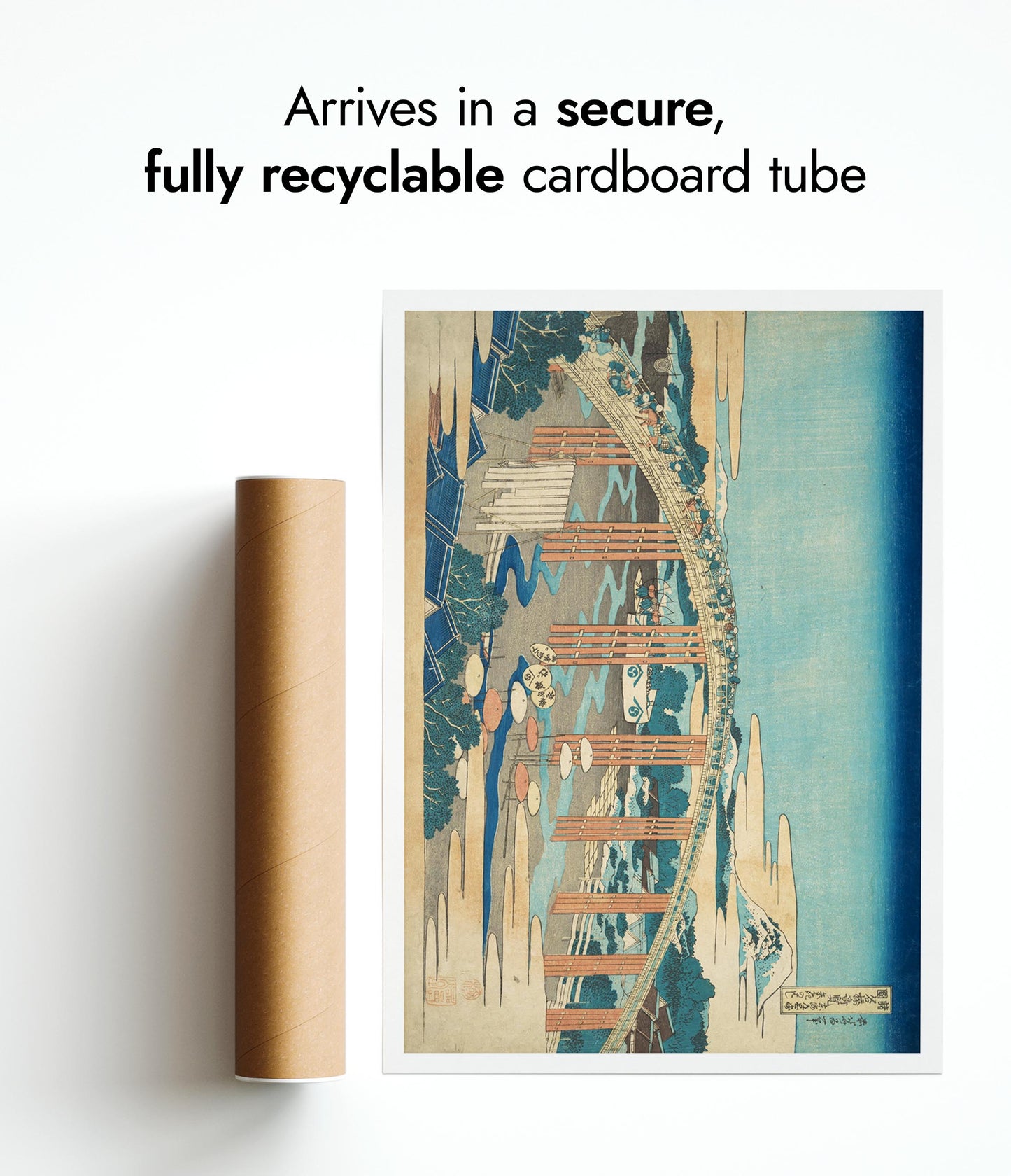 Yahagi Bridge at Okazaki on the Tokaido