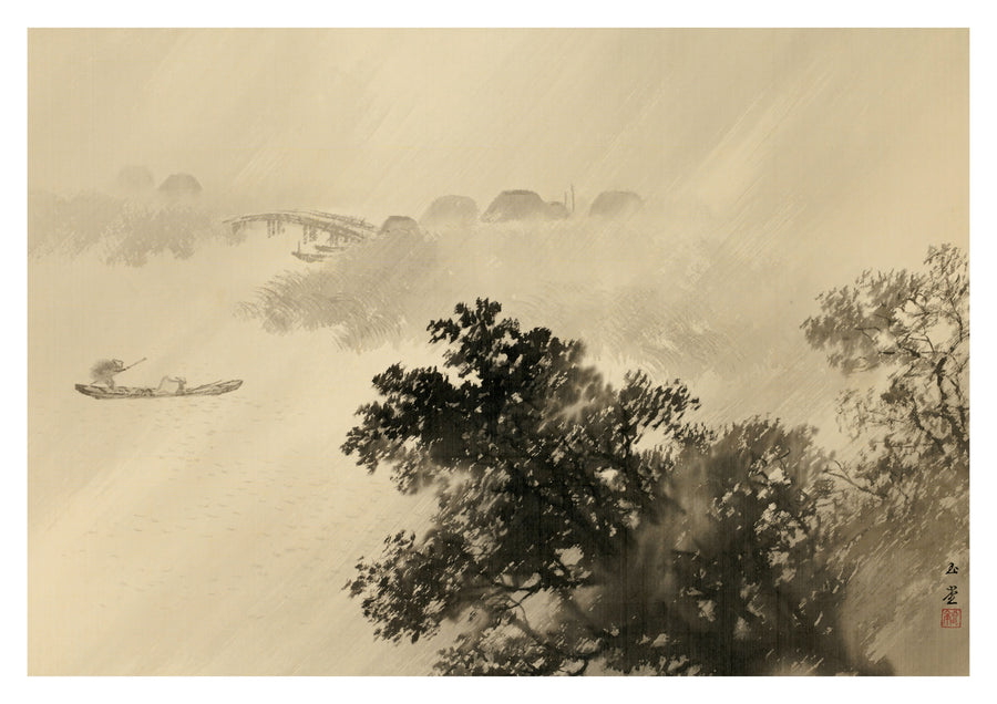 Svepande regn - Print only