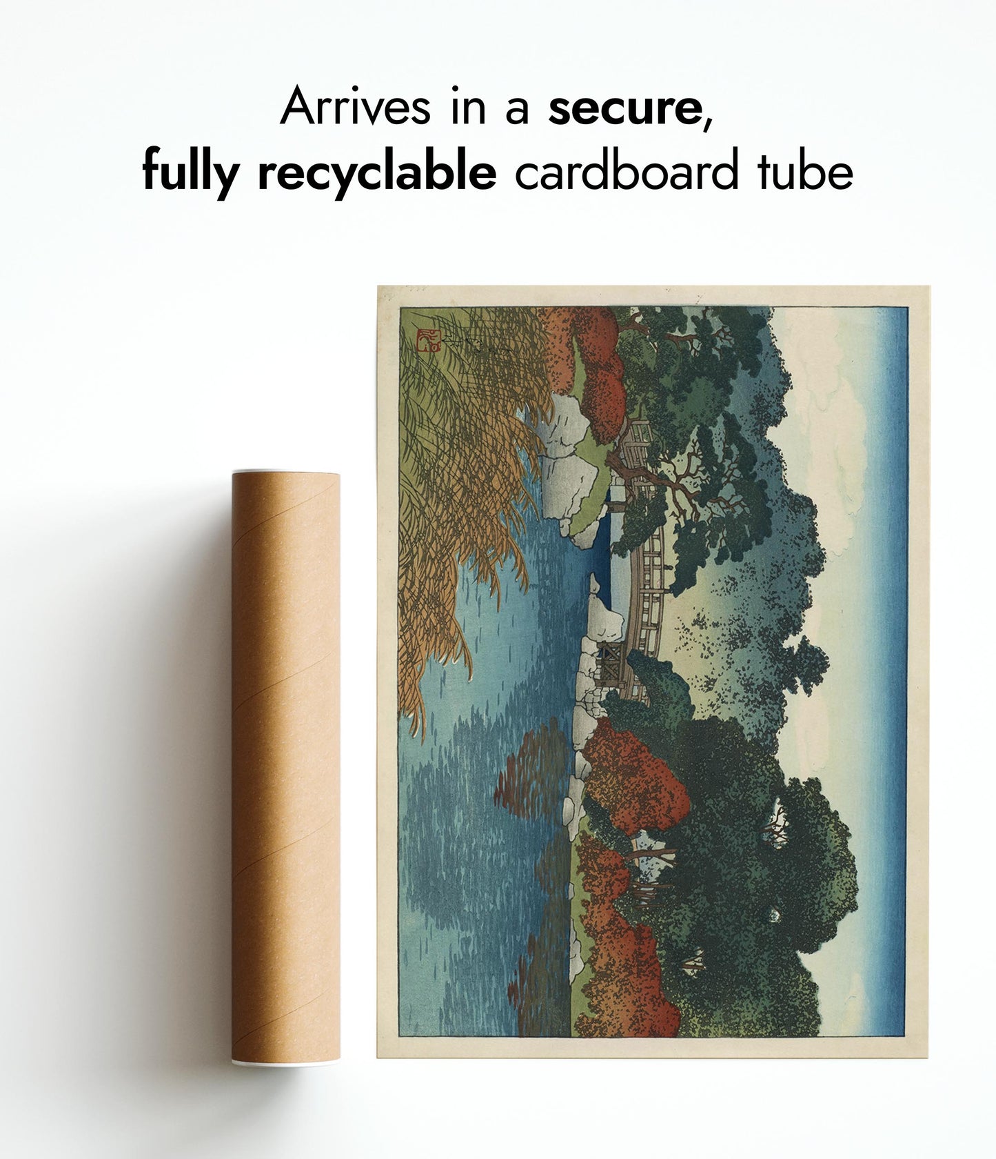 En vattenledning, en utsikt över Sado