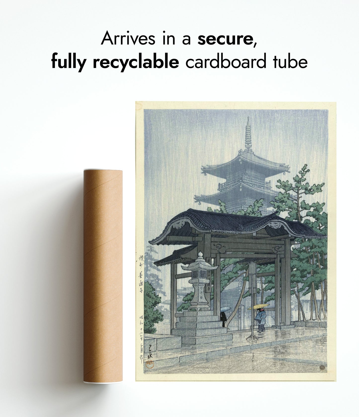 The Zensetsu Temple in Sanshu