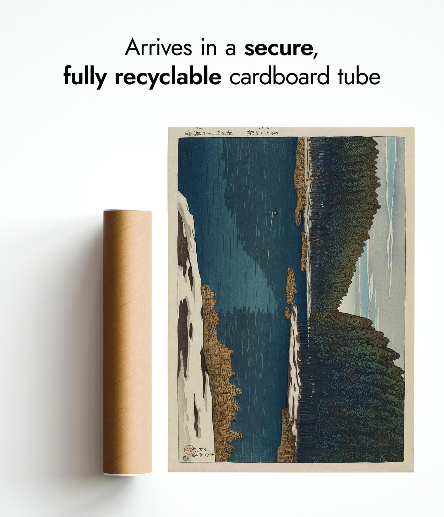 Lingering Snow at Inokashira