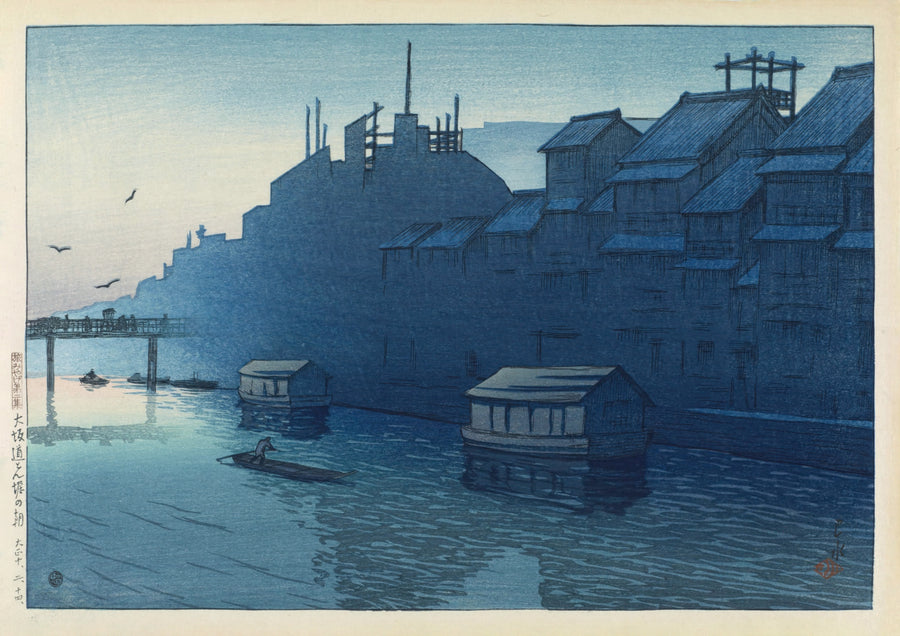 Morgen in Dotonbori, Osaka - Print only