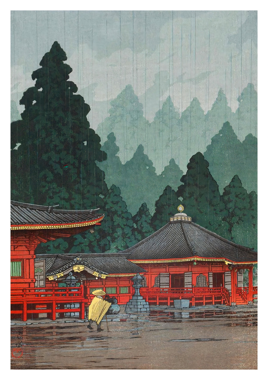 Futatsu-Saal in Nikko - Print only