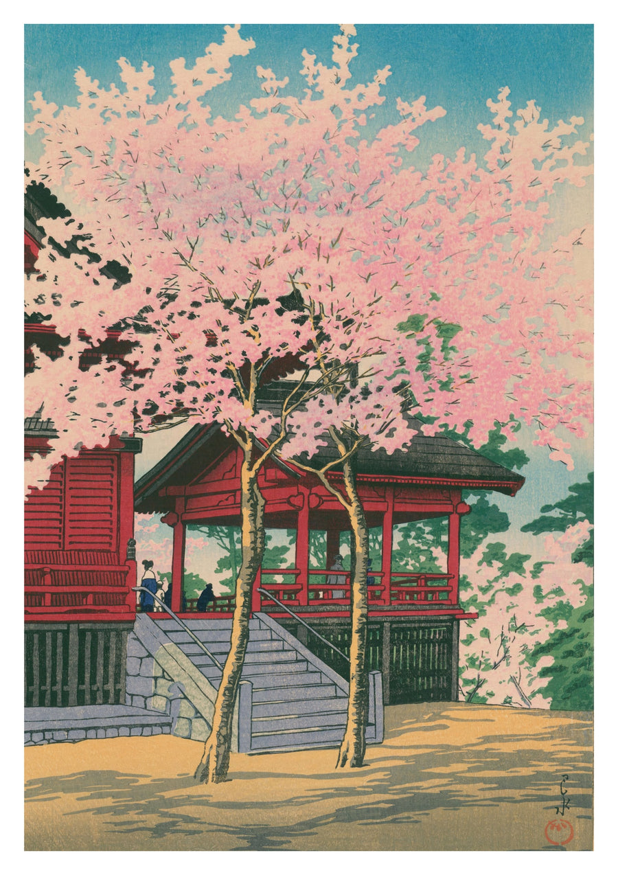 Kiyomizu Hall Ueno - Print only