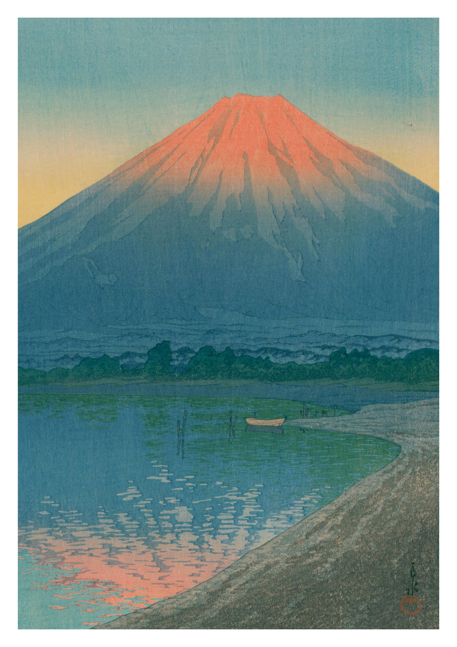 Lac Yamanaka et Mont Fuji - Print only