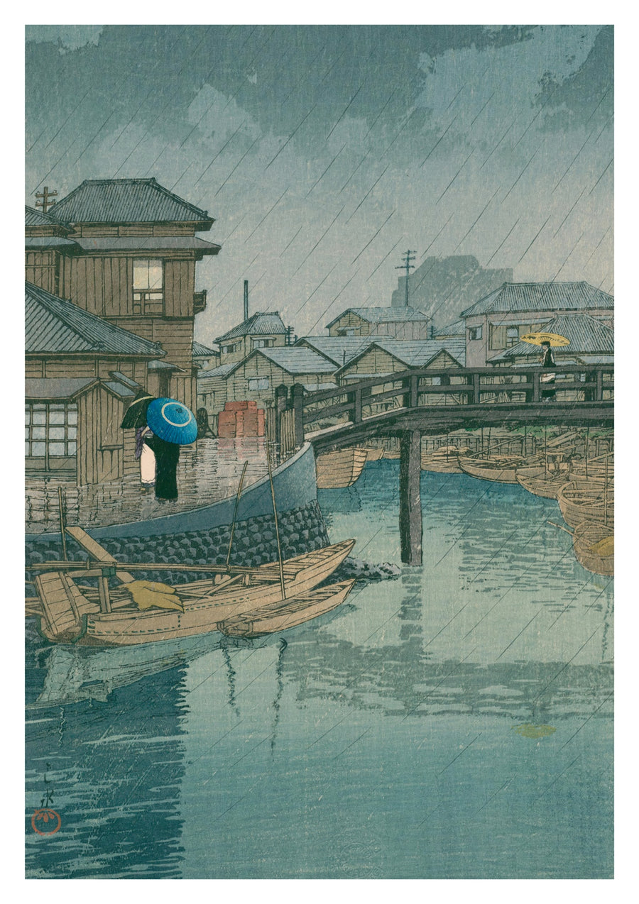 Rain in Shinagawa - Print only