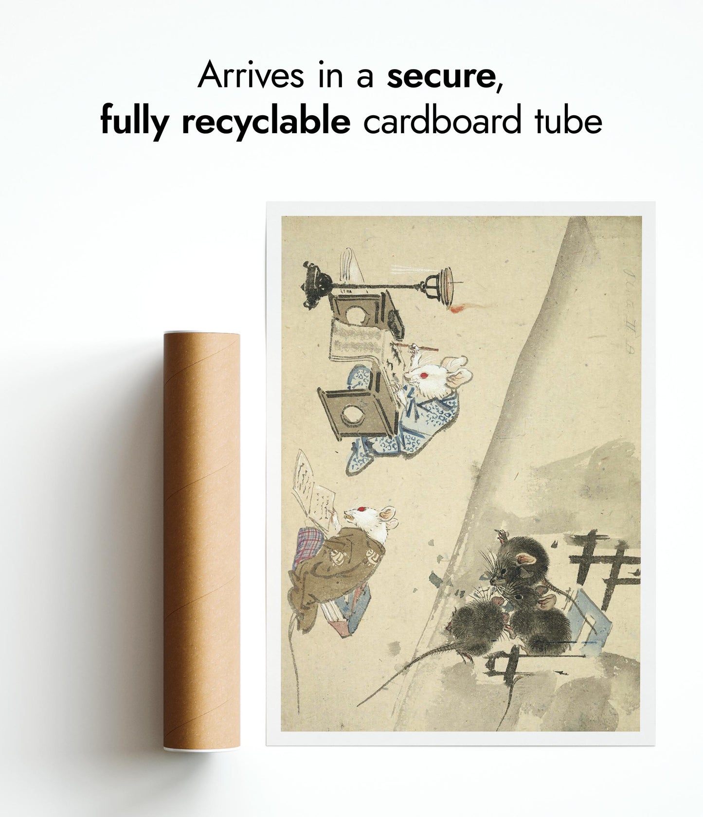 Mice Transcribing a Book