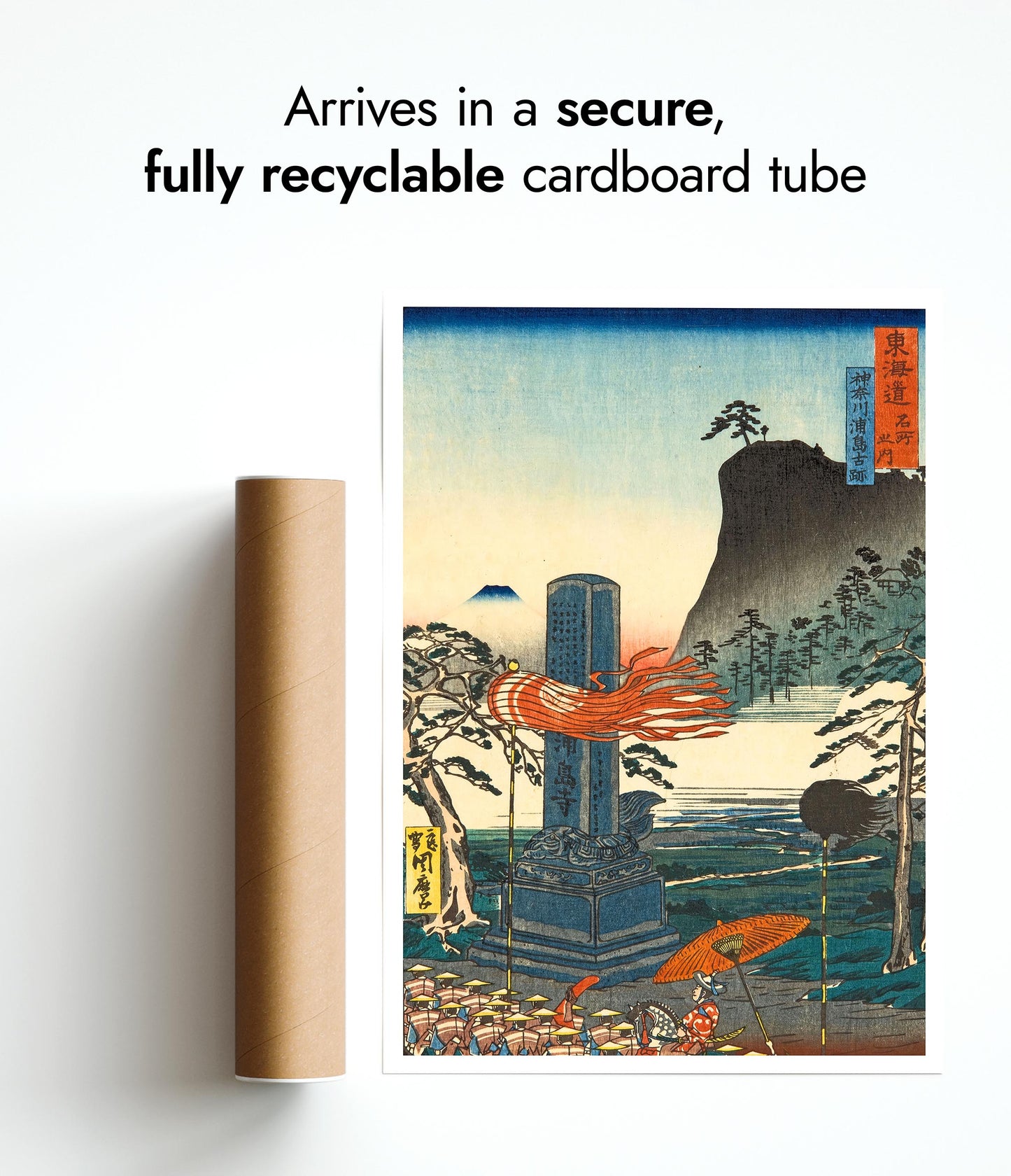 Historiska platser vid Urashima Kanagawa