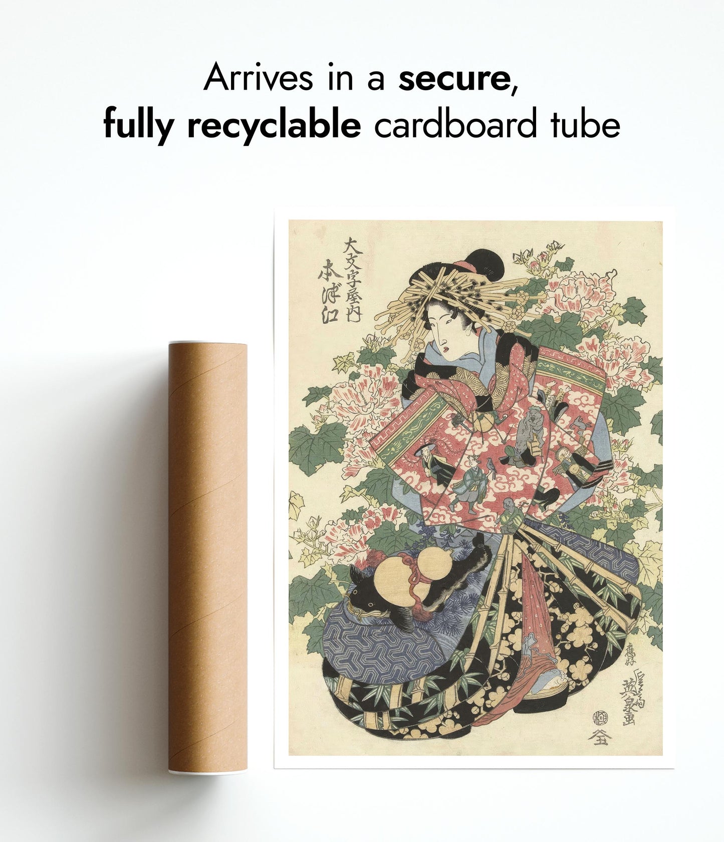 Three Parading Courtesans