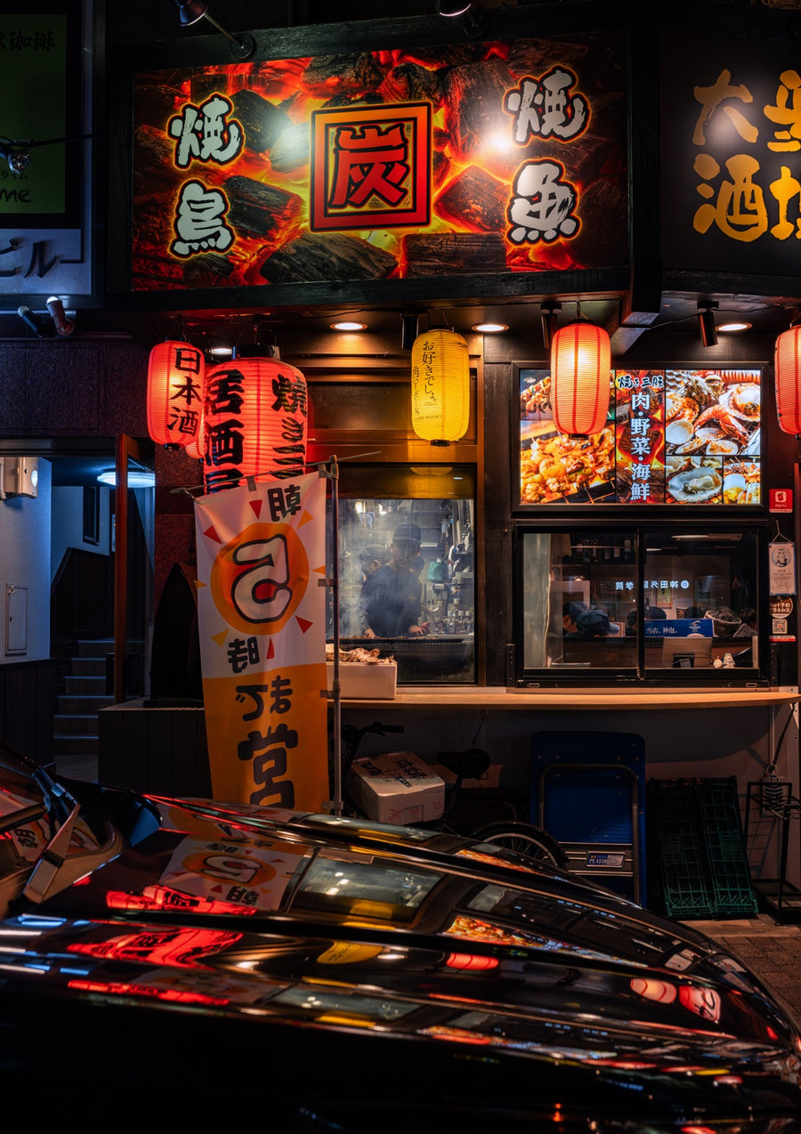 Tokyo, Between Neon and Heat - Print only