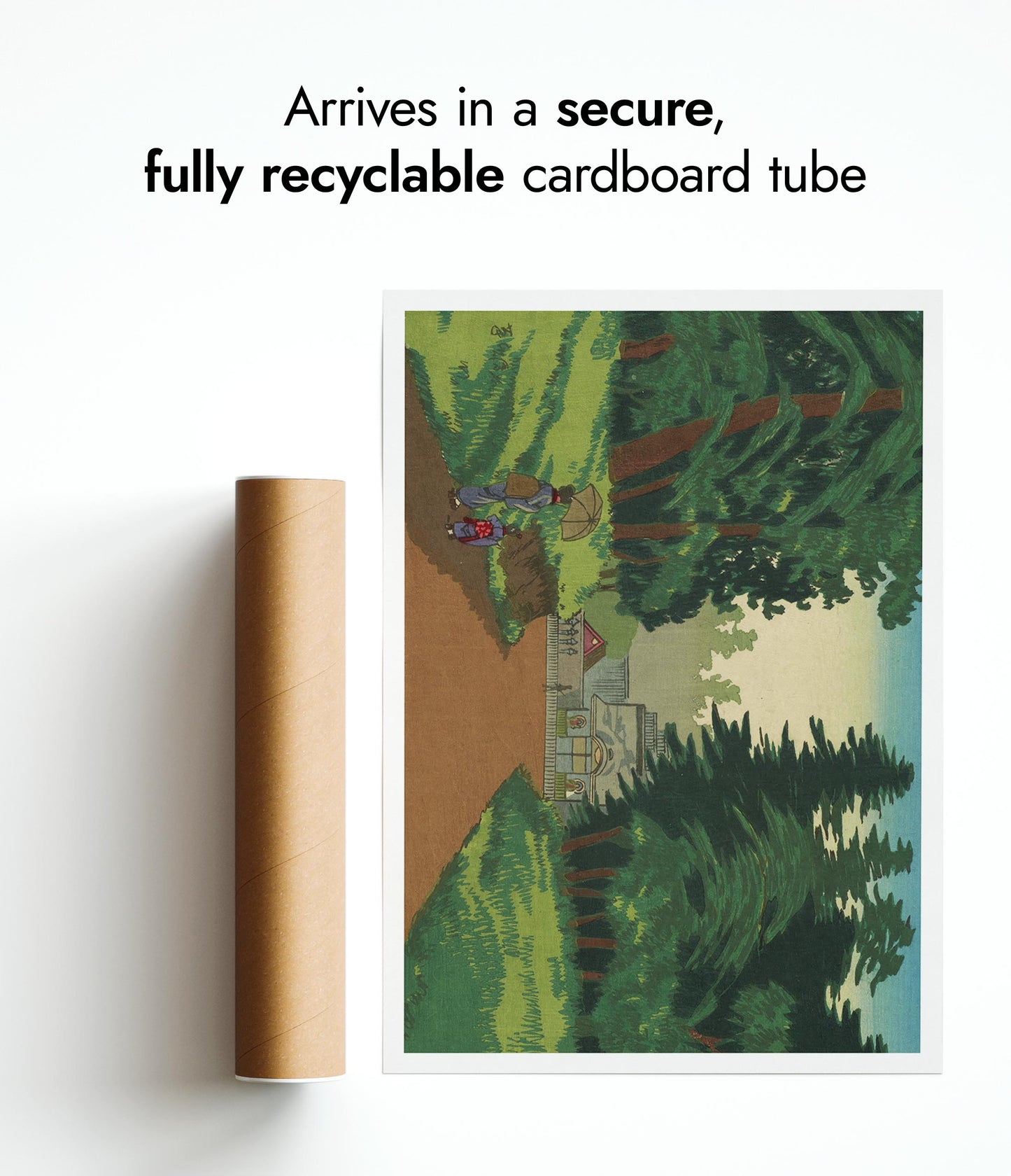 Visa insidan av Ueno Park