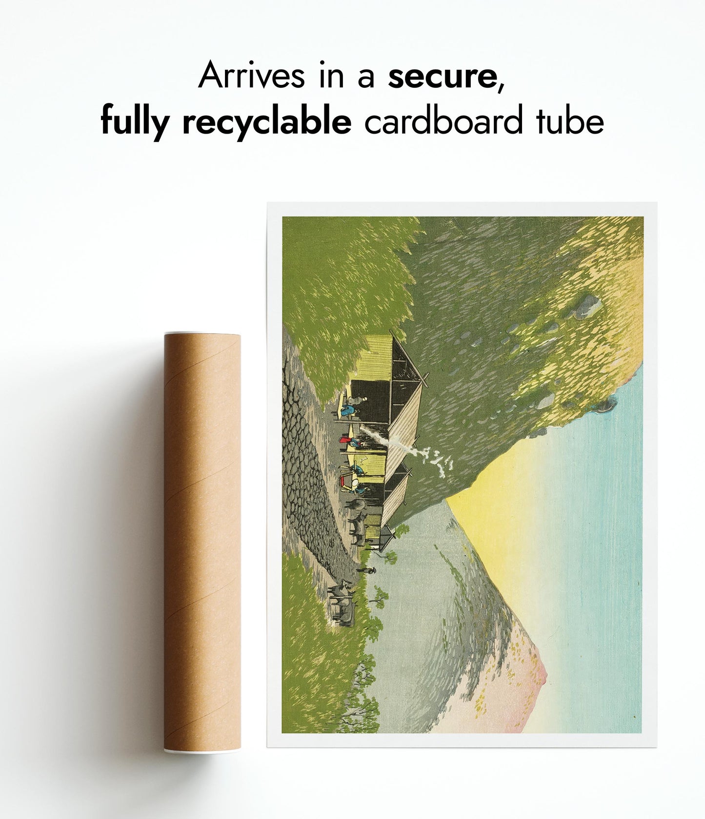 Söta Sake-huset vid foten av berget Hakone