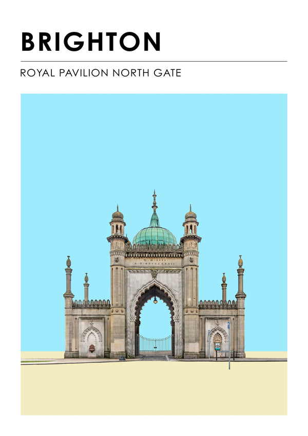 Pavillon de Brighton, Porte Nord